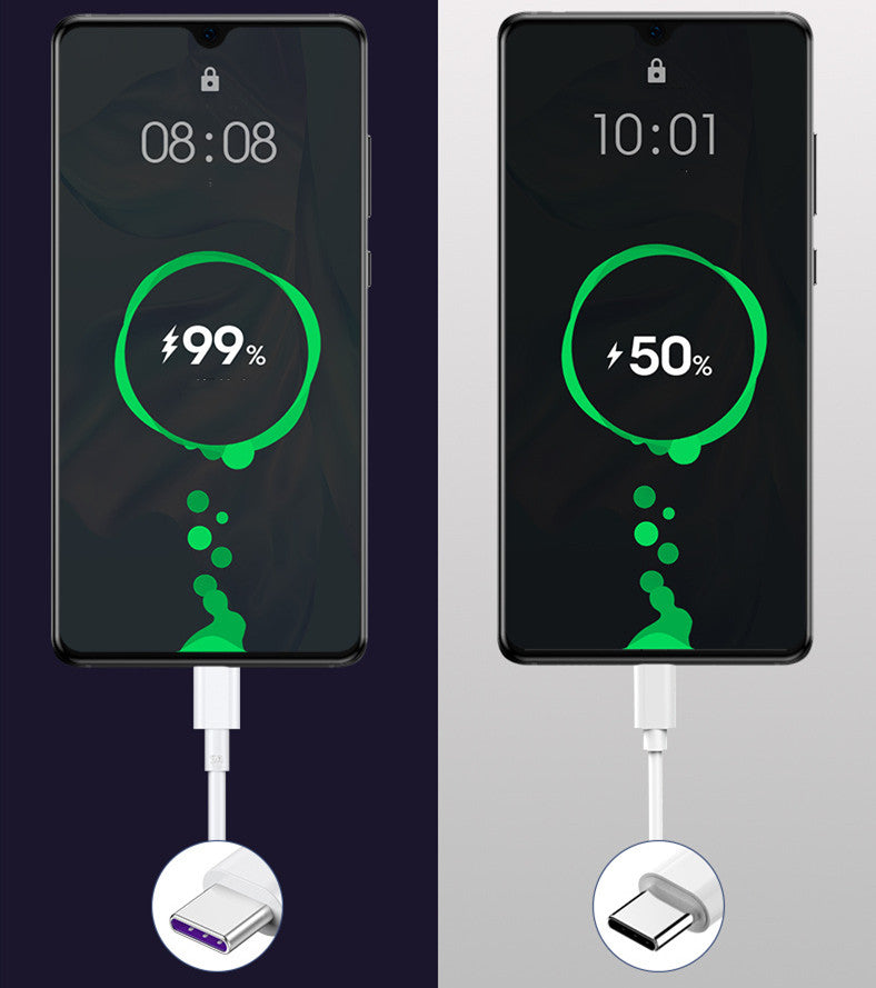 5A Super Fast Charging USB-C Cable | Data & Charge | 1m, 2m & 3m