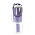 3-in-1 Portable Dog Water Bottle | Water, Food & Waste Bag Dispenser